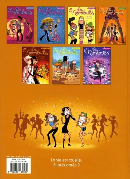 Verso de l'album Les Nombrils Tome 7 Un bonheur presque parfait