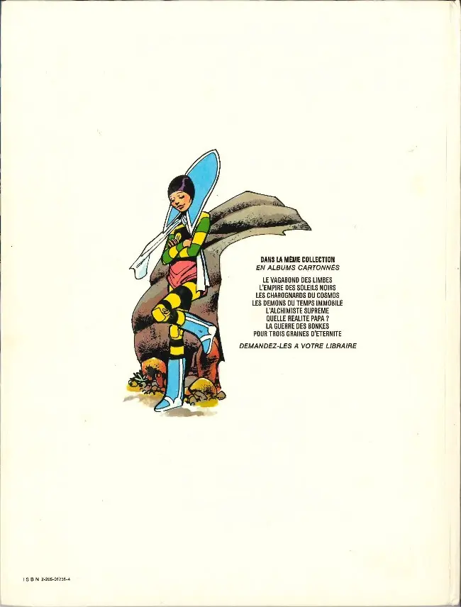 Verso de l'album Le Vagabond des Limbes Tome 2 L'empire des soleils noirs