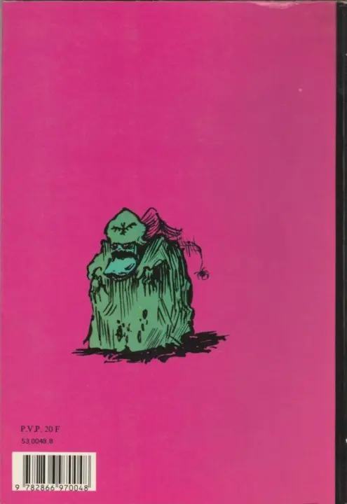 Verso de l'album Vingt dieux c'est le synode