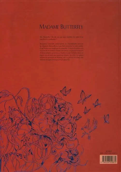Verso de l'album Madame Butterfly