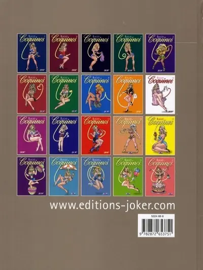 Verso de l'album Blagues coquines Tome 21
