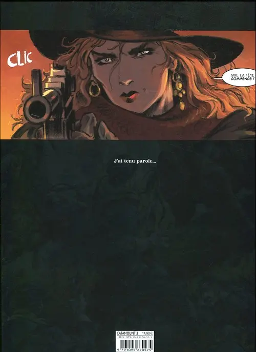 Verso de l'album Catamount Tome 3 La justice des corbeaux