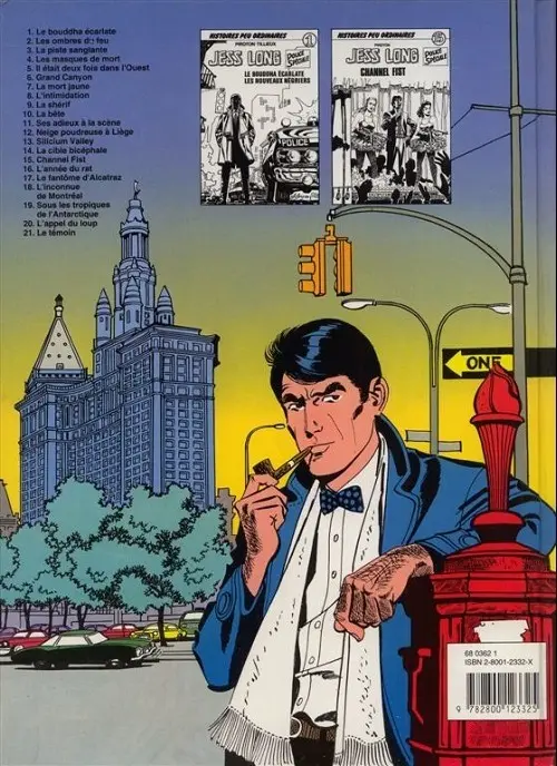 Verso de l'album Jess Long Tome 21 Le témoin