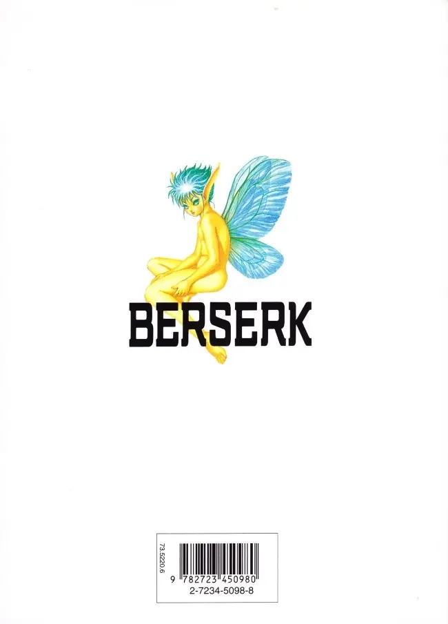 Verso de l'album Berserk 8