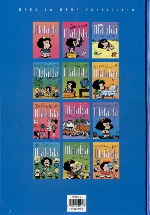 Verso de l'album Mafalda L'intégrale