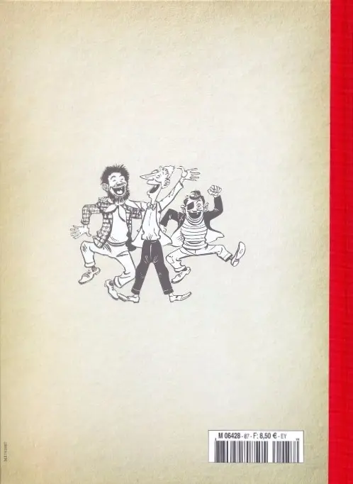 Verso de l'album Les Pieds Nickelés - La collection Tome 88 Les Pieds Nickelés pompiers