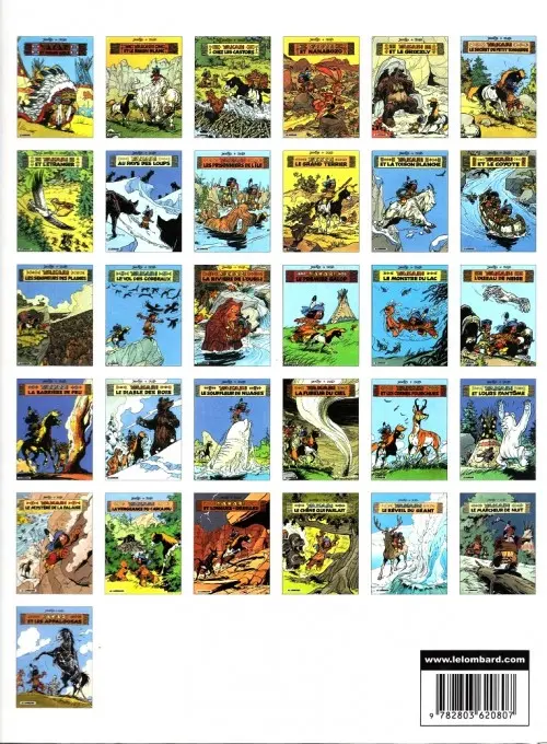 Verso de l'album Yakari Tome 31 Yakari et les Appaloosas