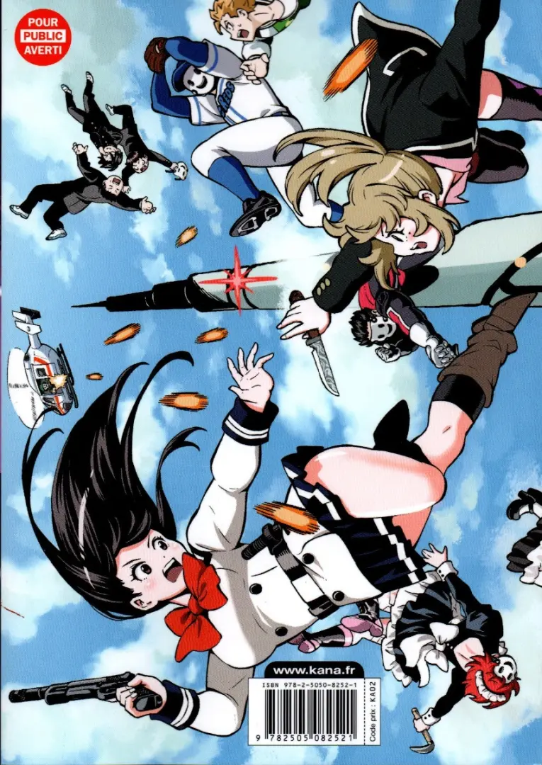 Verso de l'album Sky-High Survival 19