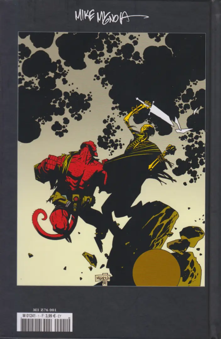 Verso de l'album Hellboy Univers Hellboy Tome 1 Les Germes de destruction