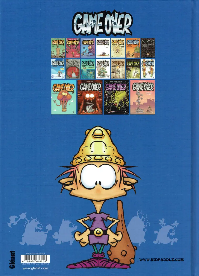 Verso de l'album Game over Tome 8 Cold case affaires glacées
