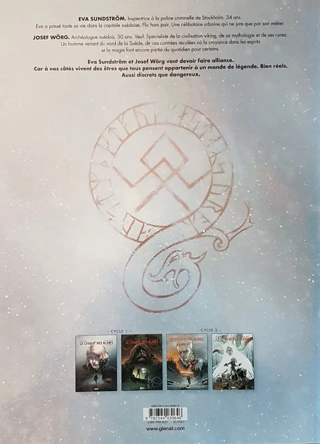 Verso de l'album Le Chant des Runes Tome 4 Les mines de Motsognir