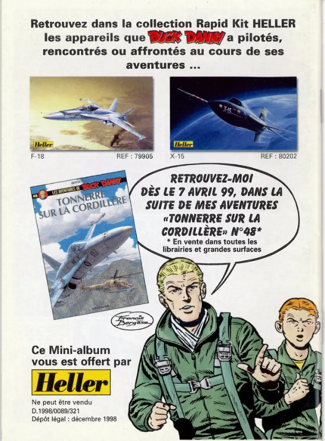 Verso de l'album Buck Danny Tome 47 Zone interdite