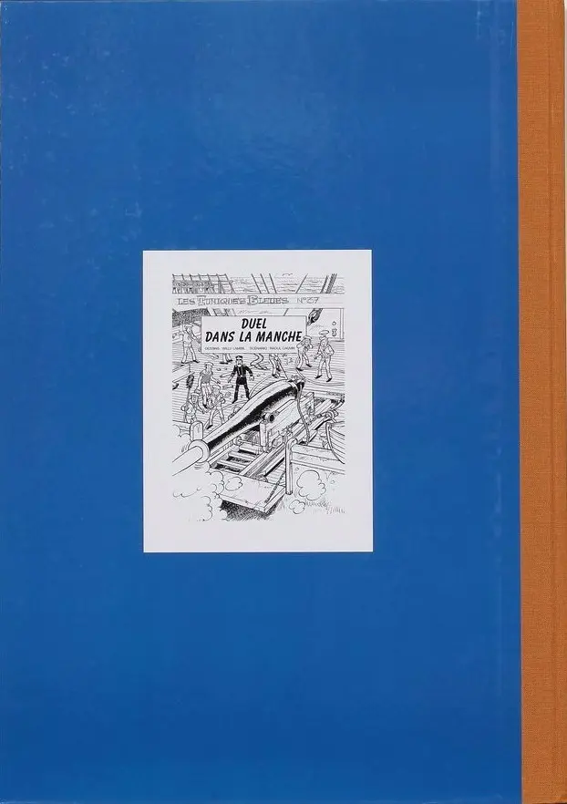 Verso de l'album Les Tuniques Bleues Tome 37 Duel dans la Manche