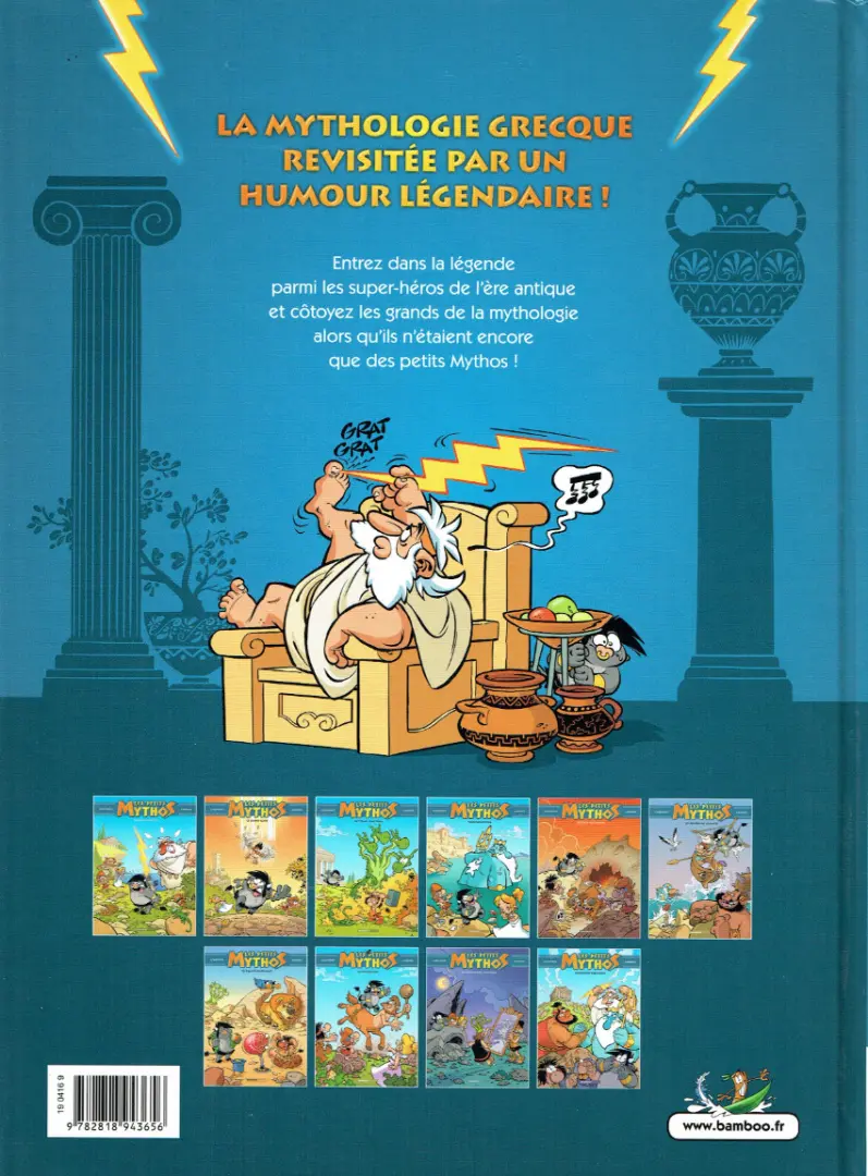 Verso de l'album Les Petits Mythos Tome 8 Centaure parc