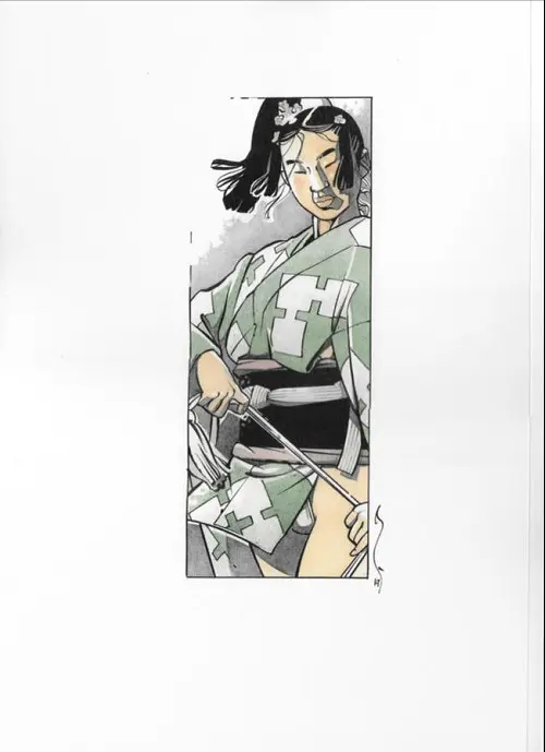 Verso de l'album Ronin 1