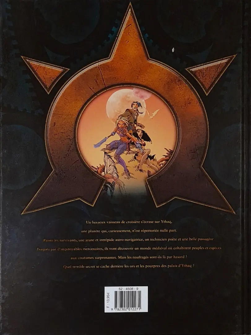 Verso de l'album Les Naufragés d'Ythaq Tome 8 Le miroir des mensonges