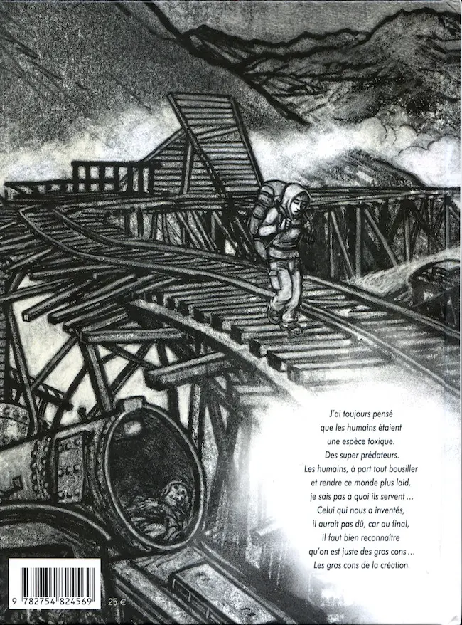 Verso de l'album Femme sauvage