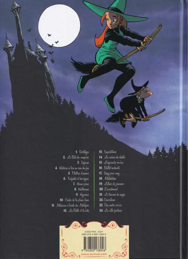 Verso de l'album Mélusine Tome 14 La cuisine du diable