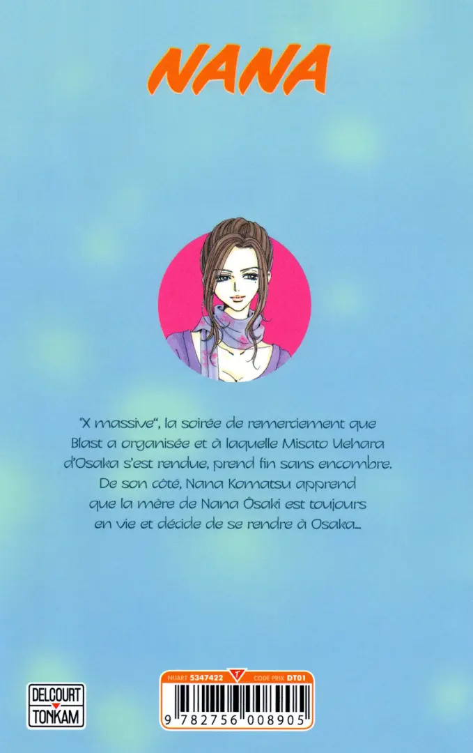 Verso de l'album Nana 17