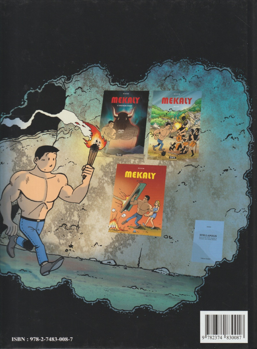 Verso de l'album Les aventures de Mékaly Tome 3 Le calife