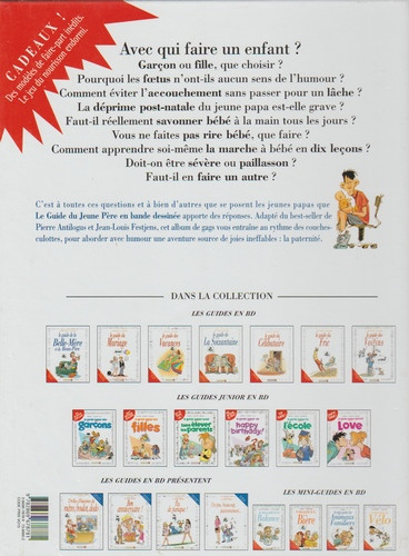 Verso de l'album Le Guide Tome 1 Le guide du jeune père