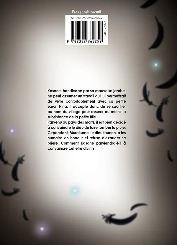 Verso de l'album Le dieu faucon et le sacrifice misérable 1