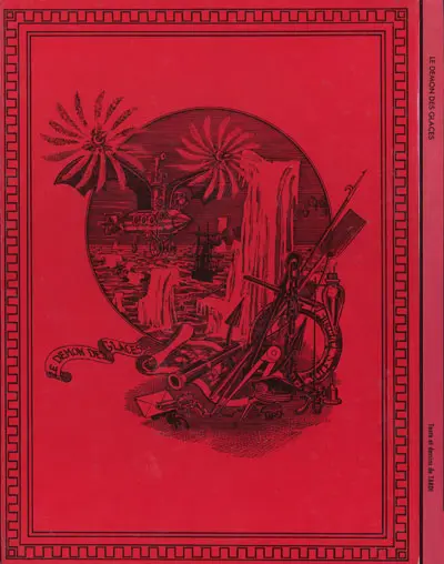 Verso de l'album Le Démon des glaces