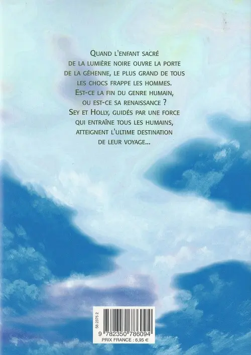 Verso de l'album Embryon Road 7