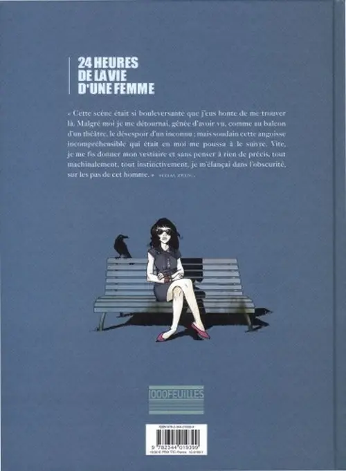 Verso de l'album 24 heures de la vie d'une femme
