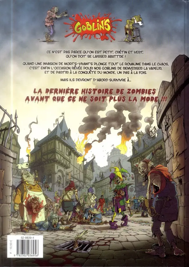 Verso de l'album Goblin's Tome 7 Mort et vif