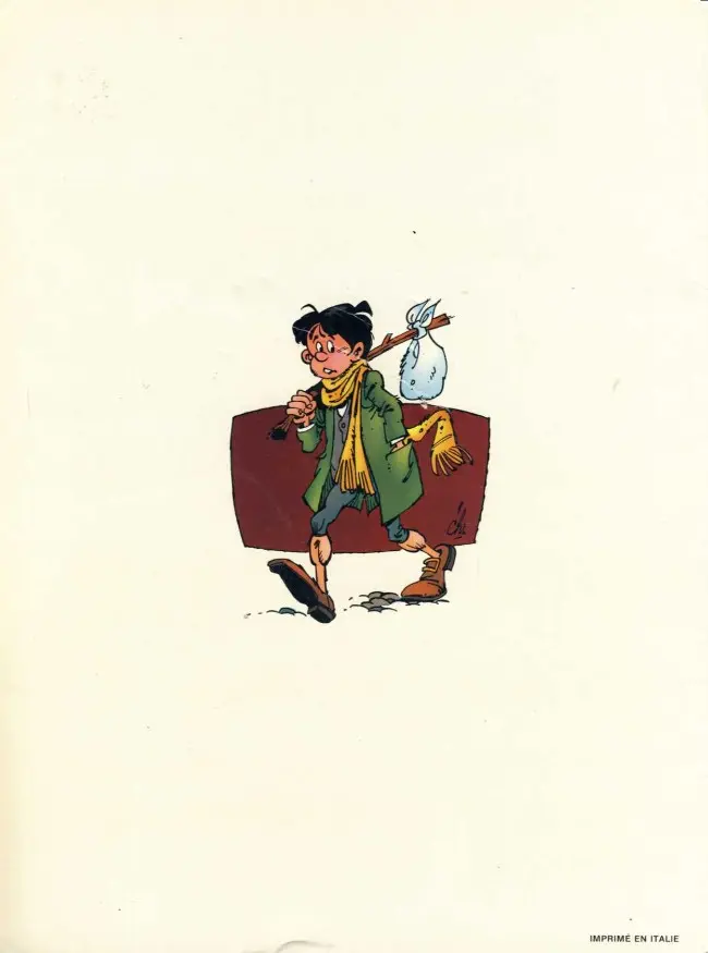 Verso de l'album Grands classiques Oliver Twist