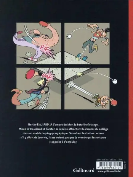 Verso de l'album Kinderland