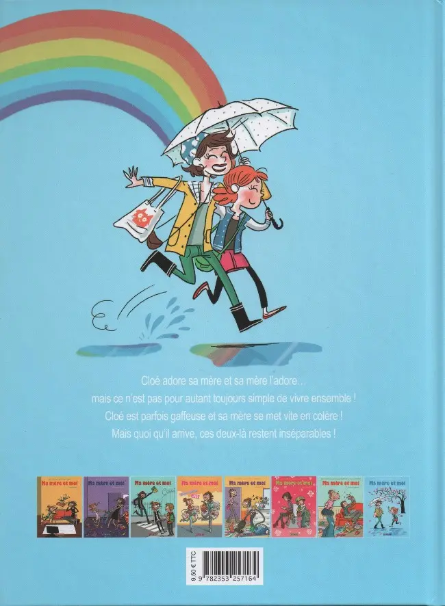 Verso de l'album Ma mère et moi Tome 8 Inséparables