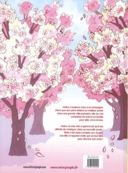 Verso de l'album Akiko Tome 1 Une amie pas comme les autres !