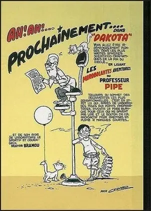 Verso de l'album Les Mirobolantes aventures du Professeur Pipe Tome 2