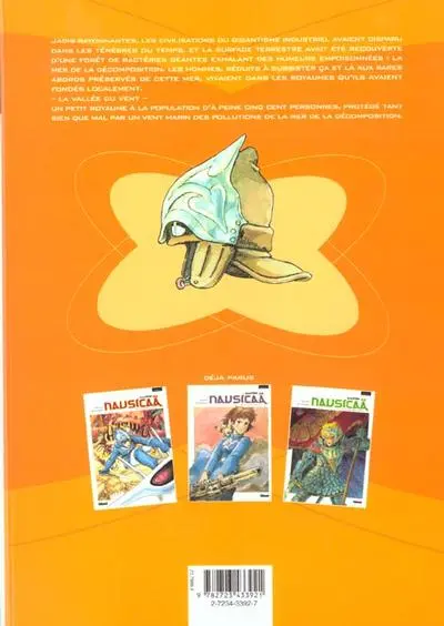Verso de l'album Nausicaä de la vallée du vent Tome 4