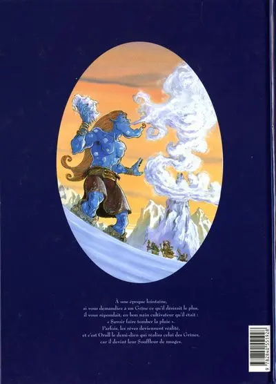 Verso de l'album Orull, le souffleur de nuages Tome 1 Le faiseur de nuages