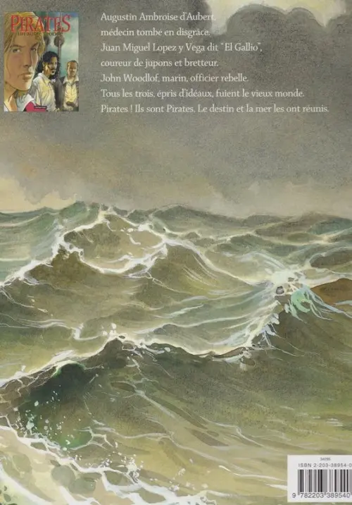 Verso de l'album Pirates Tome 1 Un autre monde