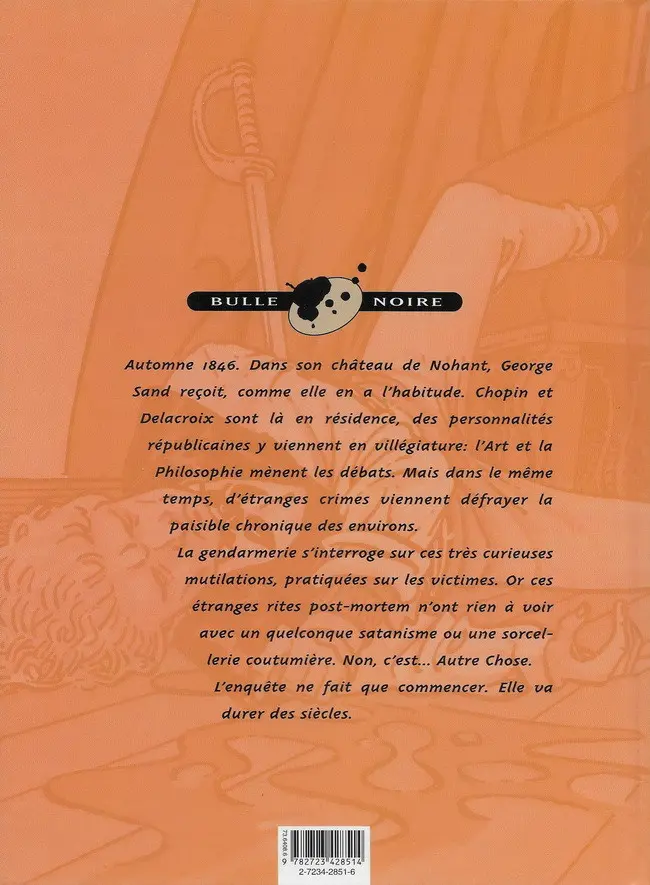 Verso de l'album Le Principe de l'enfer Tome 1 Marche funèbre