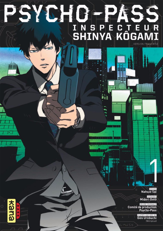 Couverture de l'album Psycho-Pass - Inspecteur Shinya Kôgami 1