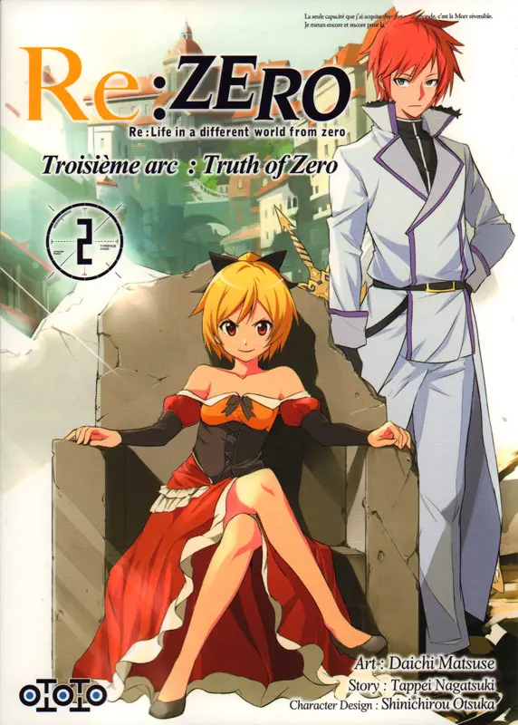 Couverture de l'album Re:Zero (Re : Life in a different world from zero) Troisième arc : Truth of Zero 2