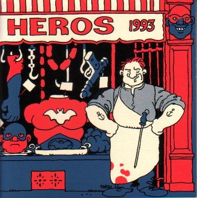 Couverture de l'album Super Héros 1983 - 1993