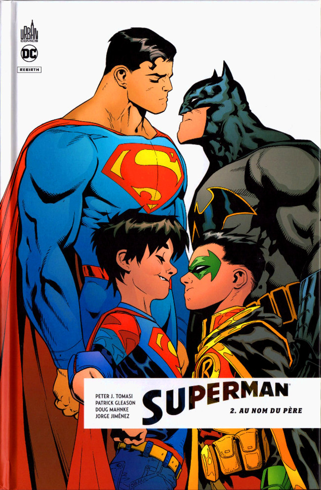 Couverture de l'album Superman Rebirth Tome 2 Au nom du père