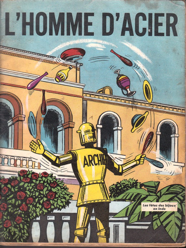 Couverture de l'album Archie l'homme d'acier Tome 2 La fête des bijoux en Inde