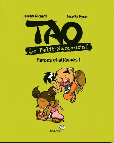 Couverture de l'album Tao le petit samouraï Tome 3 Farces et attaques !