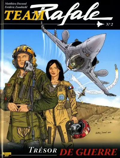 Couverture de l'album Team Rafale N° 2 Trésor de guerre