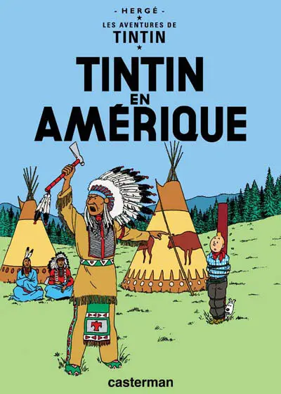 Couverture de l'album Tintin Tome 3 Tintin en Amérique