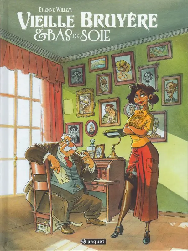 Couverture de l'album Vieille Bruyère et Bas de Soie Intégrale T1 - T3