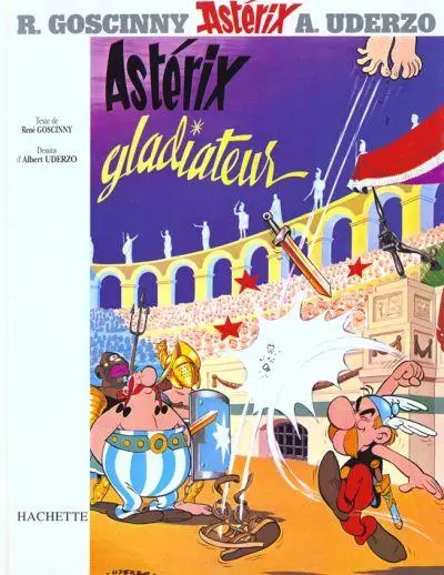 Couverture de l'album Astérix Tome 4 Astérix gladiateur