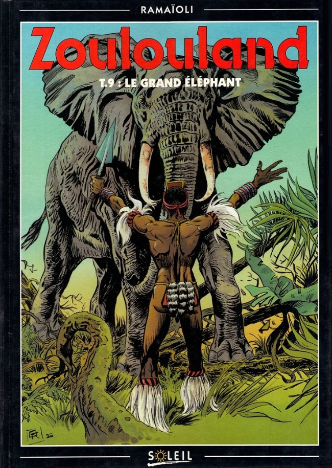 Couverture de l'album Zoulouland Tome 9 Le grand éléphant